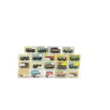 Peco N Gauge 4-wheel Freight Stock, including tank wagons, open wagons, vans and others in various