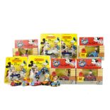 Walt Disney-related Diecast, including Matchbox WD-6 Donald (2), WD-8 Jiminy Cricket, WD-4 Minnie