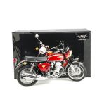 Paul’s Model Art 1:6 Classic Bike Series, No.1 Honda CB 750 1968, metallic red, in original box,