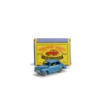 Matchbox Lesney 1-75 Series MB-46a Morris Minor 1000, blue body, GPW, in type B box, VG-E, box VG-E