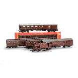 Hornby 00 Gauge Midland Railway/LMS 0-4-0T Steam Locomotive and Coaching Stock, comprising small