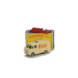 Matchbox Lesney 1-75 Series MB-62b Commer TV Service Van, cream body, ‘Rentaset’ decals, 45-tread