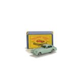 Matchbox Lesney 1-75 Series MB-53a Aston Martin, metallic green body, MW, in type B box, E, box VG