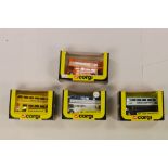 Corgi Buses, various 1980s Corgi Classic buses, mainly Double Deckers, some open top, all in