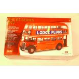 Sun Star RT7 Bus, Sun Star RT7 London Bus, Lodge Plugs advertising, 1:24 scale, G, in original