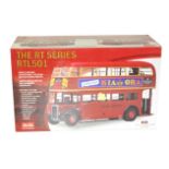 Sun Star RTL Bus, Sun Star RTL 501 London Bus, Kia Ora advertising, 1:24 scale, VG, in original box,