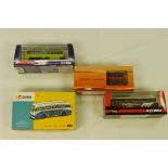 Assorted Diecast Buses, Assorted Modern Diecast Buses, various makes, 1:76 scale, G, original boxes,