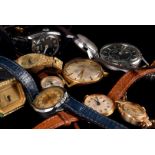 A group of 12 gents and ladies wrist watches, including Sekonda, Timex, Sigma, Paul Jobin and