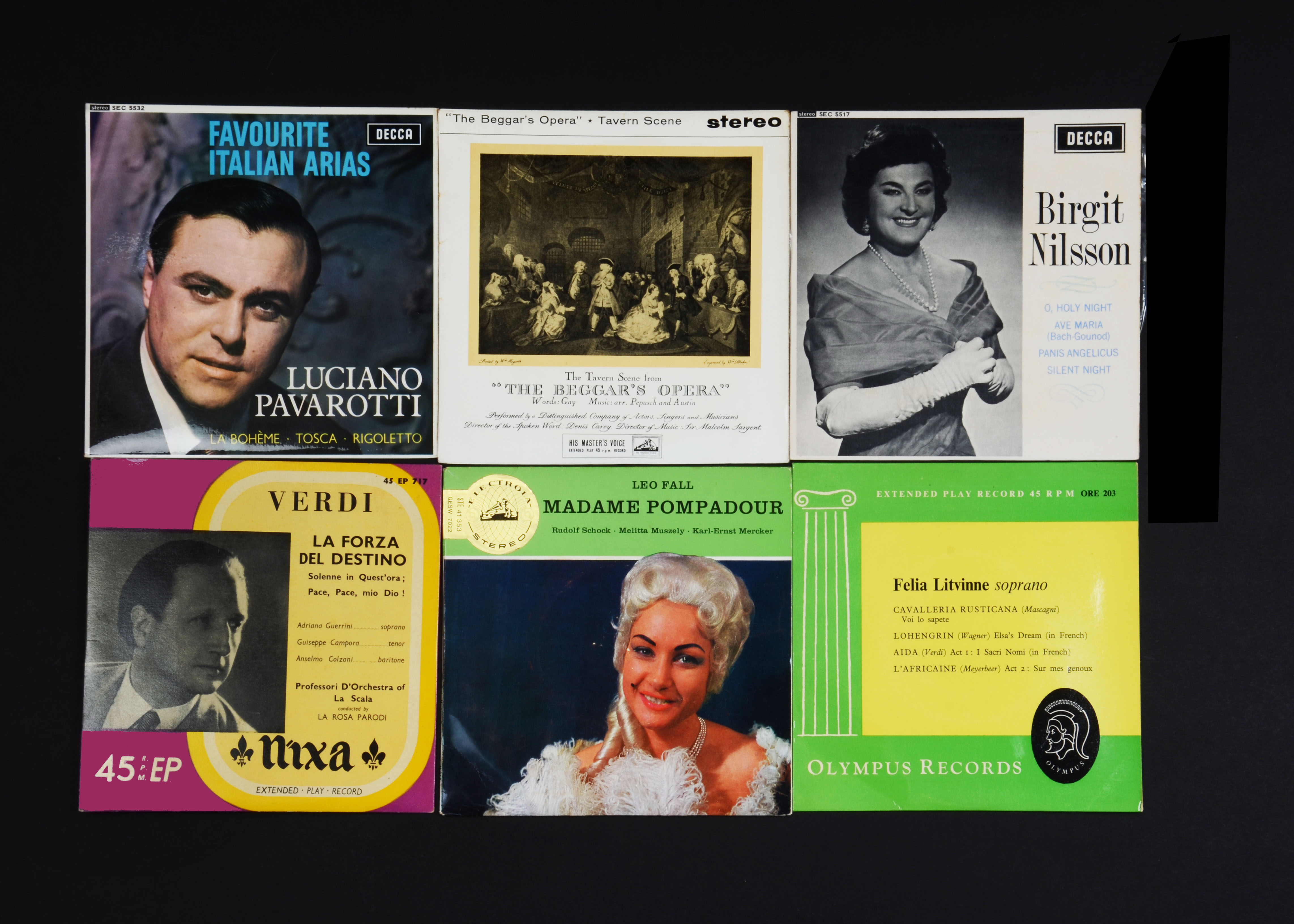 Classical / Opera, approx eighty EPs including many original Stereo issues, Decca, HMV, Columbia,