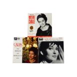 Maria Callas, two Stereo albums on Columbia 'Semicircle' label, SAX 2550 and SAX 2564 together