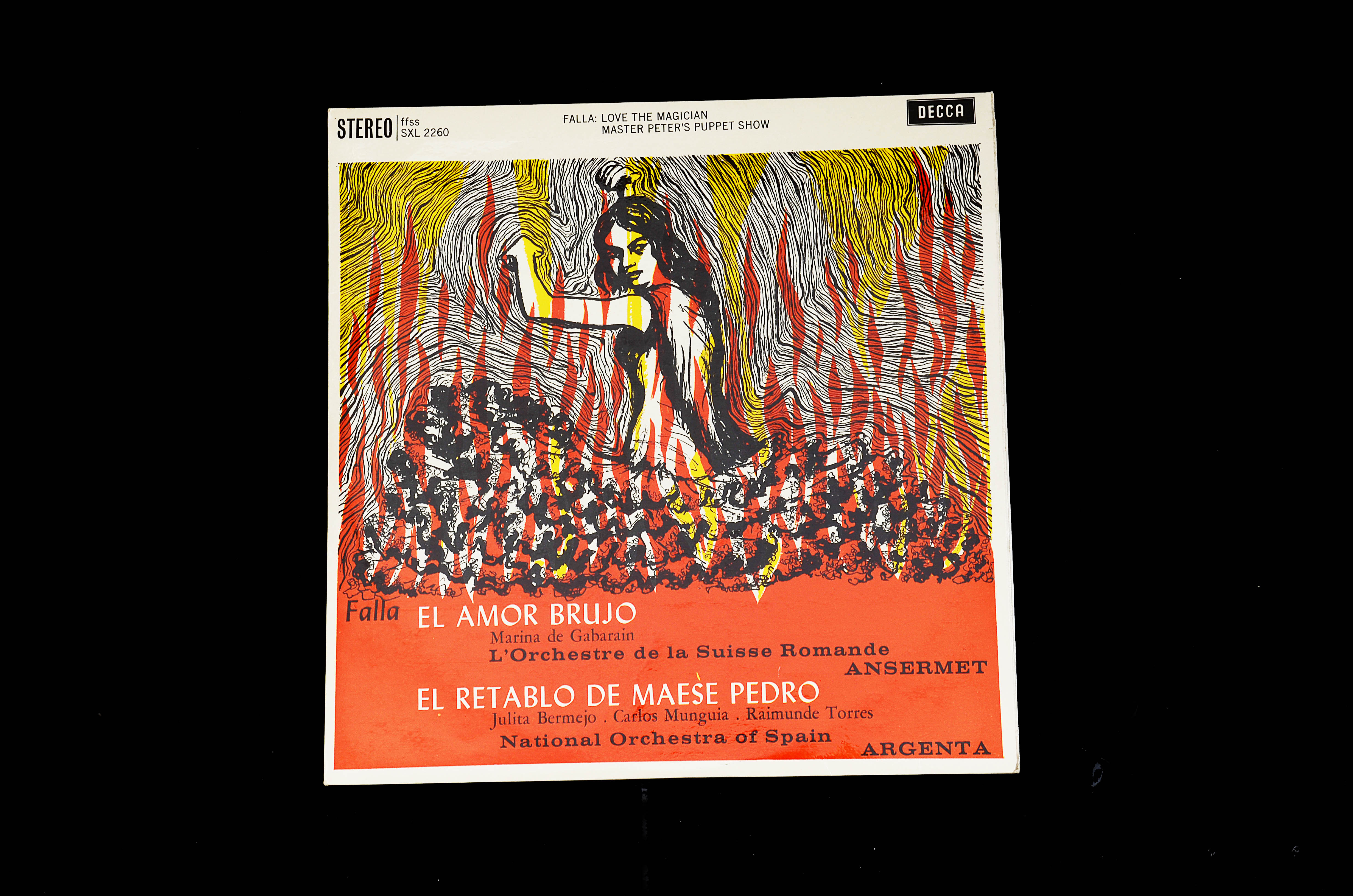 Opera - Falla, SXL 2260 - Falla - El Amor Brujo plus - Decca First Pressing - excellent condition