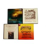 Box Sets, four box sets including Wagner - Das Rheingold SXL 2101-2-3 UK Decca ED1, Die