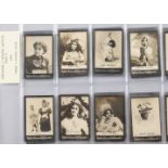 Cigarette Cards, Ogden's, Guinea Gold's, Pantomime & Theatre Artistes, Base D, (45/46) (gd/vg)