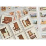 Cigarette Cards, Mixture, a collection of sets by Will's to include Old Furniture 1st & 2nd