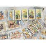 Cigarette Cards, Animals and Nature, a variety of sets to include Will's Pond & Aquarium 1st and 2nd