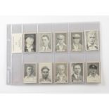 Trade Cards, Cricket, Sweetacres, Prominent Cricketers, 1932 (set, 32 cards) (two with marks to