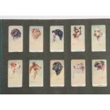Cigarette Cards, Mixture, a vintage slot in album containing various sets/part sets, cards to note