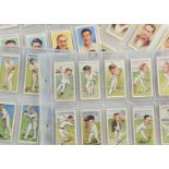 Cigarette Cards, Cricket, a selection of Player's sets to include Cricketers 1930, Cricketers