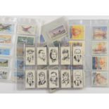 Cigarette Cards, RAF and Naval, Lambert & Butler's Famous British Airmen & Airwomen together with