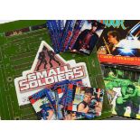 Trade Cards, Film, in a bespoke Metal Circuit Board Folder the complete set of Small Soldiers