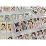 Cigarette Cards, Film & Cinema, a selection of sets to include Lloyds (Cope) Cinema Stars (F27),