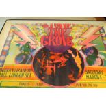 Poster, Stone the Crows, Queen Elizabeth Hall, London March 4th 1972, damage to top edge 40" x 30"