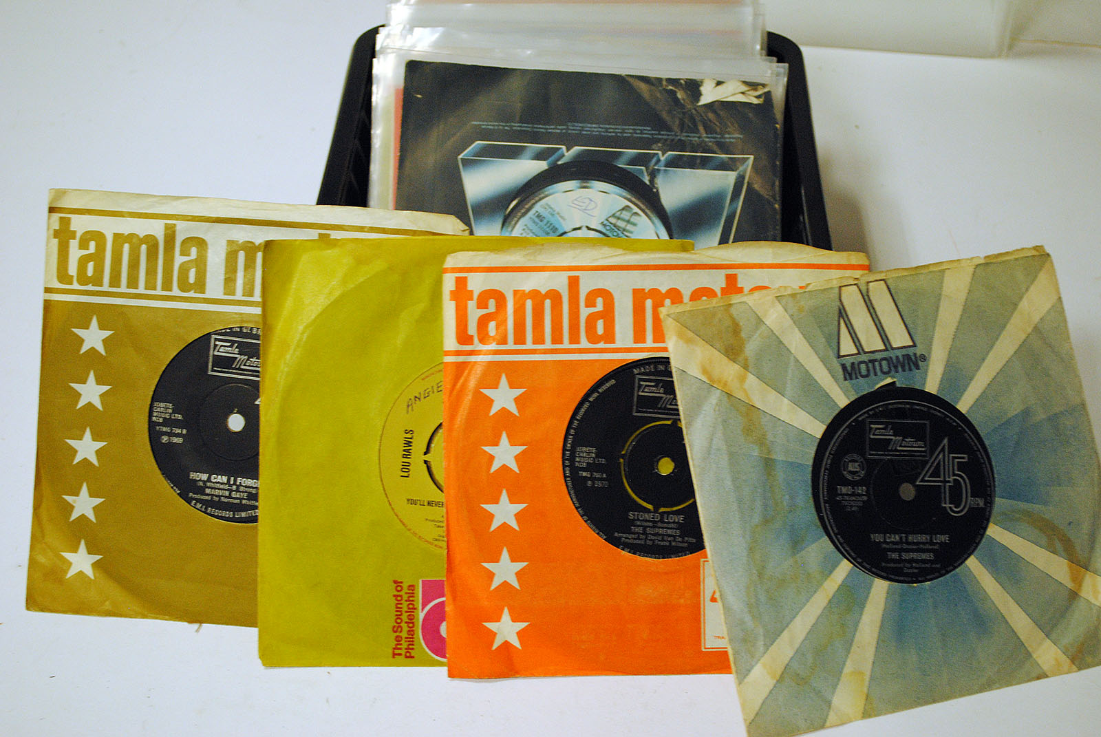 Various Singles, approx forty mainly Soul / Tamla Motown, various artists, years and conditions