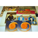 David Cassidy, eight albums and ten singles of various years in very good condition including