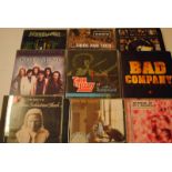 CDs and DVDs, ninety plus CDs of various years and genre ranging from classical to rock from