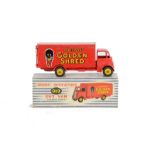 A Dinky Supertoys 919 Guy 'Golden Shred' Van, all red 2nd type cab and body, yellow hubs, in