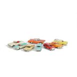 1960s Dinky Toy Cars, 193 Rambler Station Wagon, pale yellow, 449 Chevrolet El Camino, 173 Nash