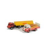 A CIJ No.3/94 Renault 'Evian' Delivery Lorry, white/red body, red plastic hubs, plastic crate