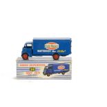 A Dinky Supertoys 918 Guy 'Ever Ready' Van, 2nd type blue cab/body, red hubs, in original box