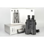 A Pair of Zeiss 20x60S Binoculars, black, serial no. 2472279, body., VG, optics, VG-E, in maker’s