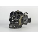 A W. Vinten F.95 Camera Unit, black, serial no. 144, with Taylor Hobson Anastigmat f/2 4” lens,