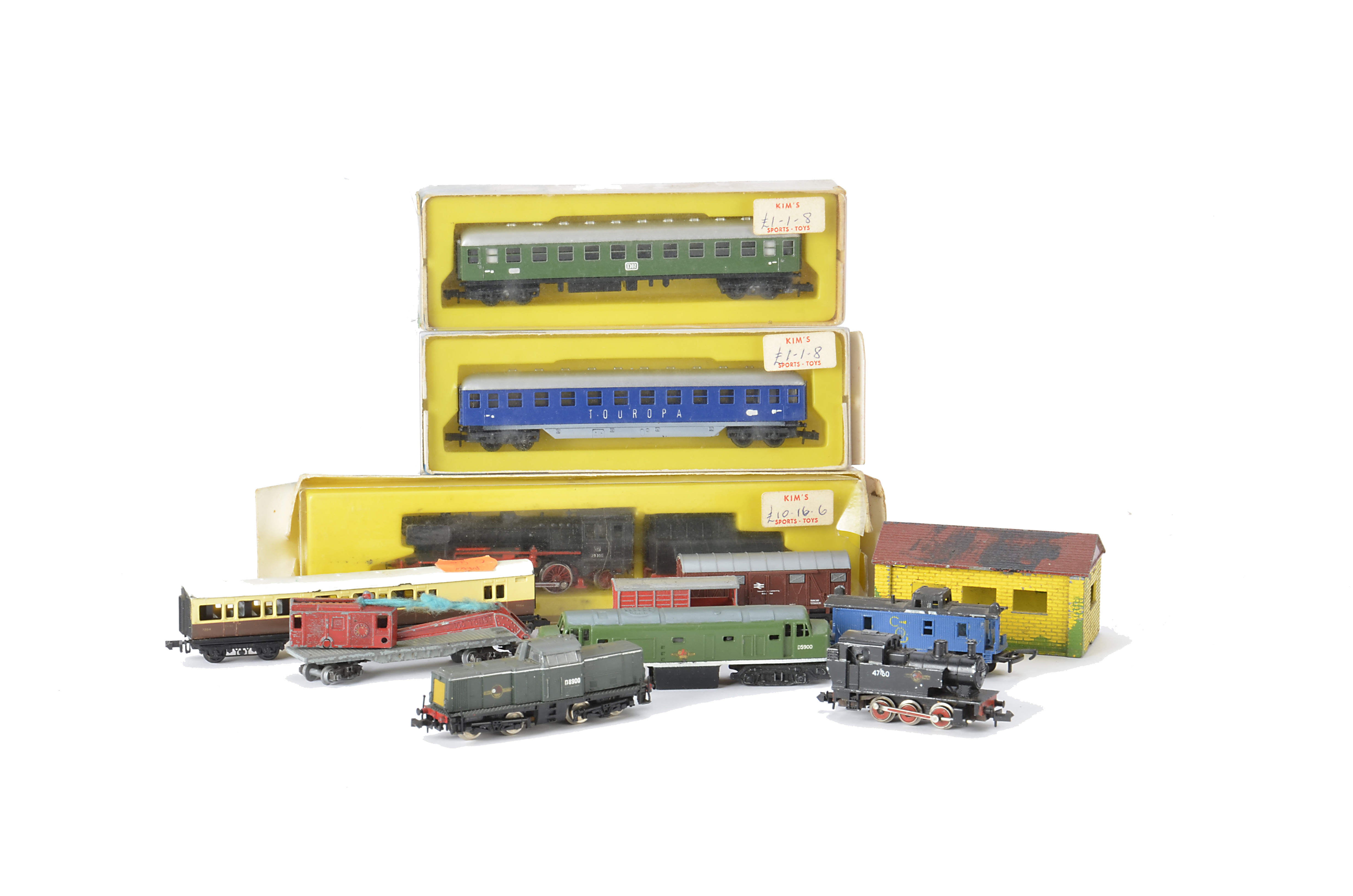 British and European N Gauge Locomotives and Stock by Various Makers, including Arnold 'Rapido'