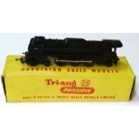 A Tri-ang TT Gauge T591 Continental Pacific Locomotive Only, in black as no 1401, G-VG, one bogie