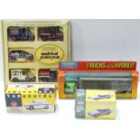 Modern Diecast, cars, commercial and military vehicles by Matchbox MOY, Solido, Minichamps and