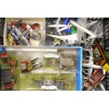 Assorted Diecast, cars, motorcycles and aircraft by Matchbox, Dinky, Lesney and others, including