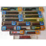 Roco N Gauge Continental Rolling Stock, including 3 DB 6-wheel coaches, 3 DB bogie coaches and 2