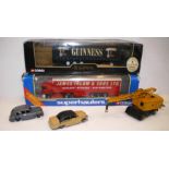 Three Corgi Lorries, 59529 Guinness-ERF Curtainside, two from the 'Superhaulers' series, in original