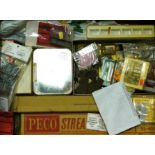 A Collection of N Gauge (009) Track Scenic Items and Rolling Stock Kits, by various makers,