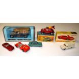 Assorted Diecast Cars, models by Dinky, Matchbox and Lesney, including a 33 Ford Zodiac, 204 Ferrari