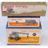 Dinky Empty boxes Empty Dinky Original Boxes, for models 571, 555 and Foden Flat bed 502, has