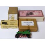 Various N Gauge (Narrow Gauge) Locomotives and Body Kits, including 'Russell' type kit-bodied