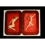 Marilyn Monroe, A rare offset lithographed tin plate proof sheet with registration marks, for the