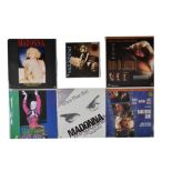 Madonna, six 12" laserdiscs, Who's That Girl Live In Japan (Japanese), Blond Ambition Japan Tour