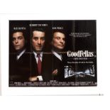 The Good Fellows, original UK quad poster for the 1990 film, folded and in good condition