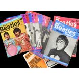 The Beatles, The Beatles Monthly Book No1 - No 45 1960s original issues, sold with issue No 47 'Sgt.