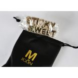 Madonna, Icon fan club Sticky Sweet Knuckle ring in black draw string pouch and original shipping